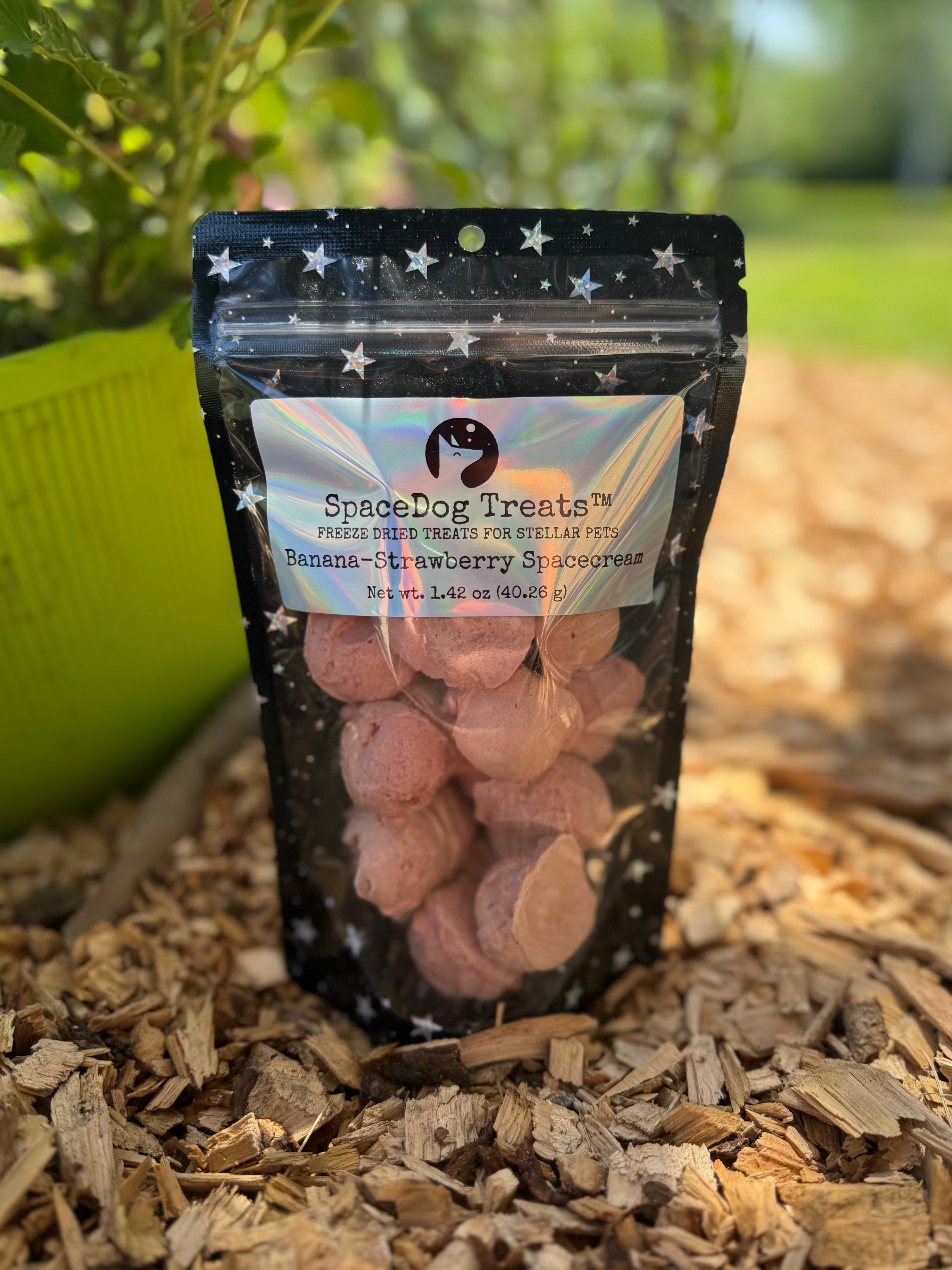 Banana-Strawberry Spacecream – SpaceDog Treats LLC