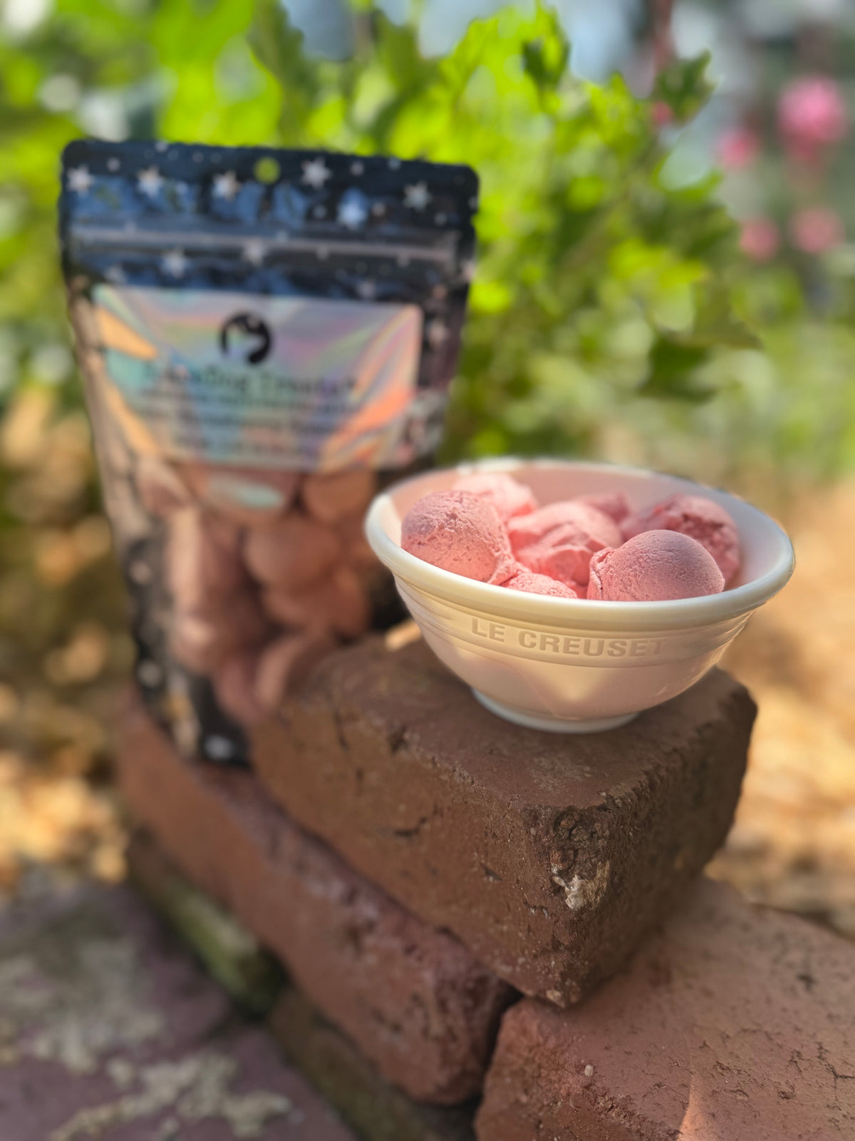Banana-Strawberry Spacecream