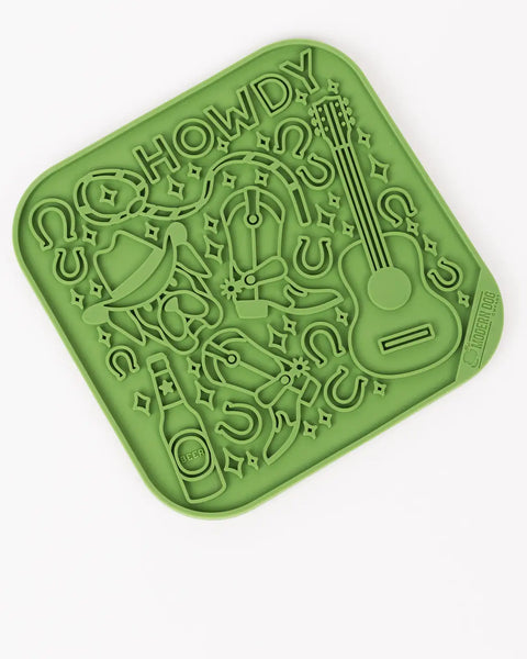 The Modern Dog Howdy Lick Mat